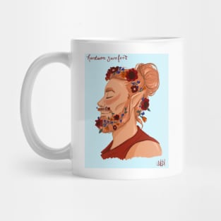 Hardwon Flower Crown Mug